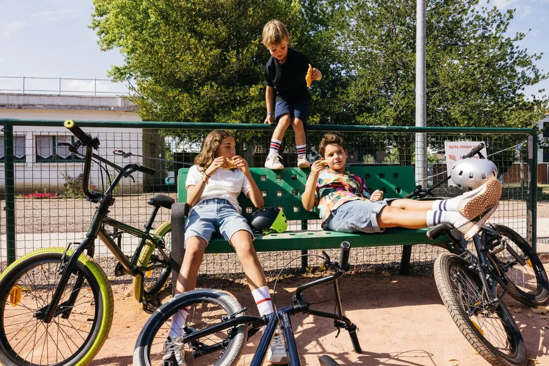 BMX ENFANT 20" WIPE 500 VERT 9-14 ANS