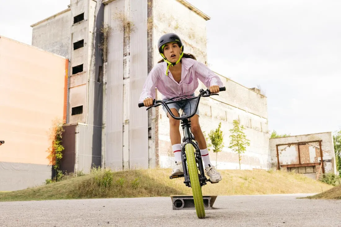 BMX ENFANT 20" WIPE 500 VERT 9-14 ANS