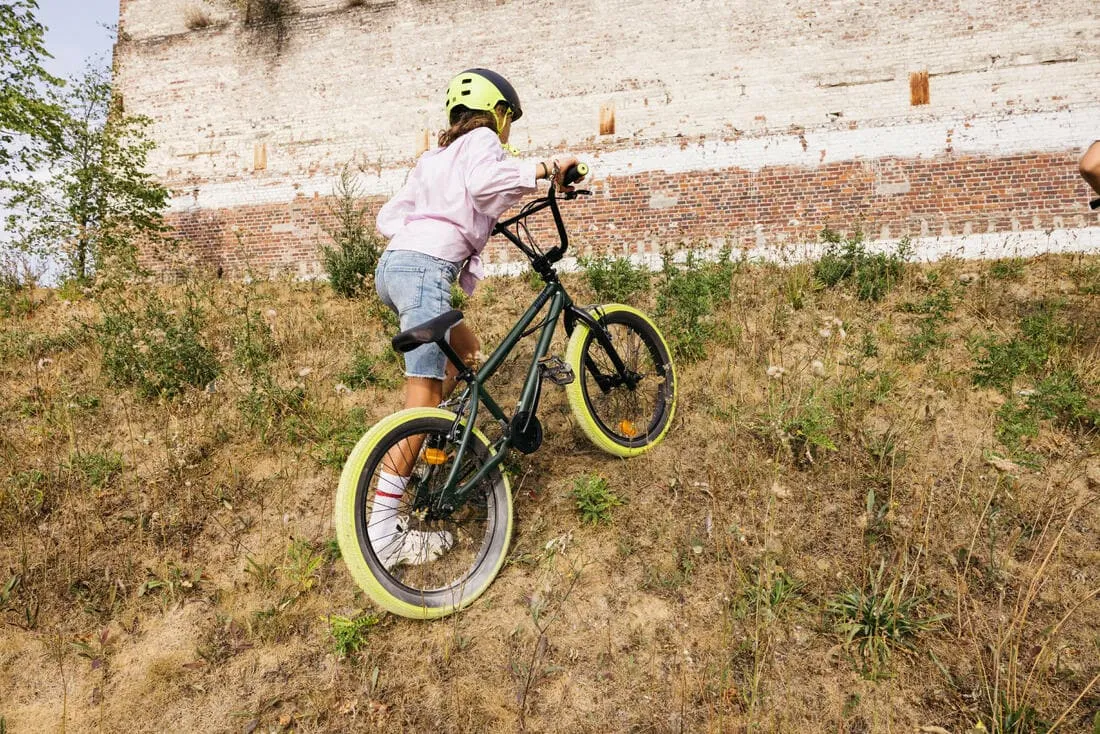 BMX ENFANT 20" WIPE 500 VERT 9-14 ANS