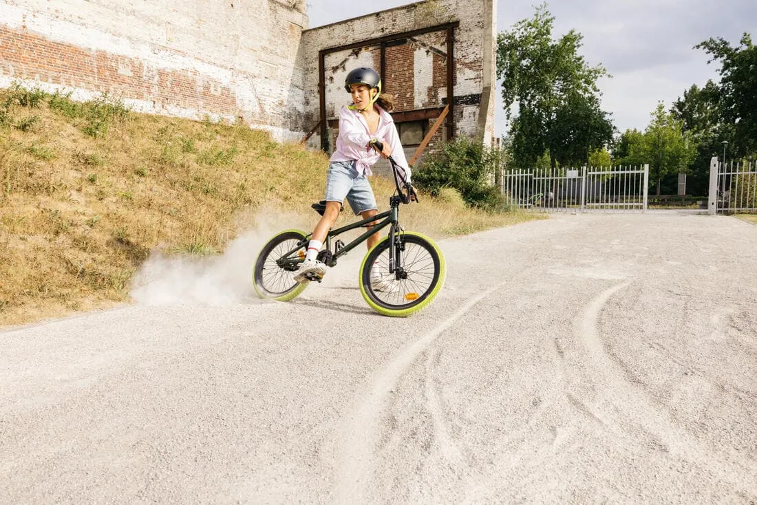 BMX ENFANT 20" WIPE 500 VERT 9-14 ANS