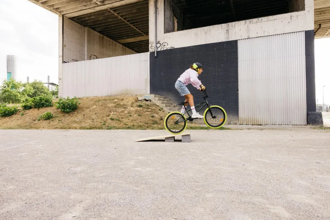 BMX ENFANT 20" WIPE 500 VERT 9-14 ANS