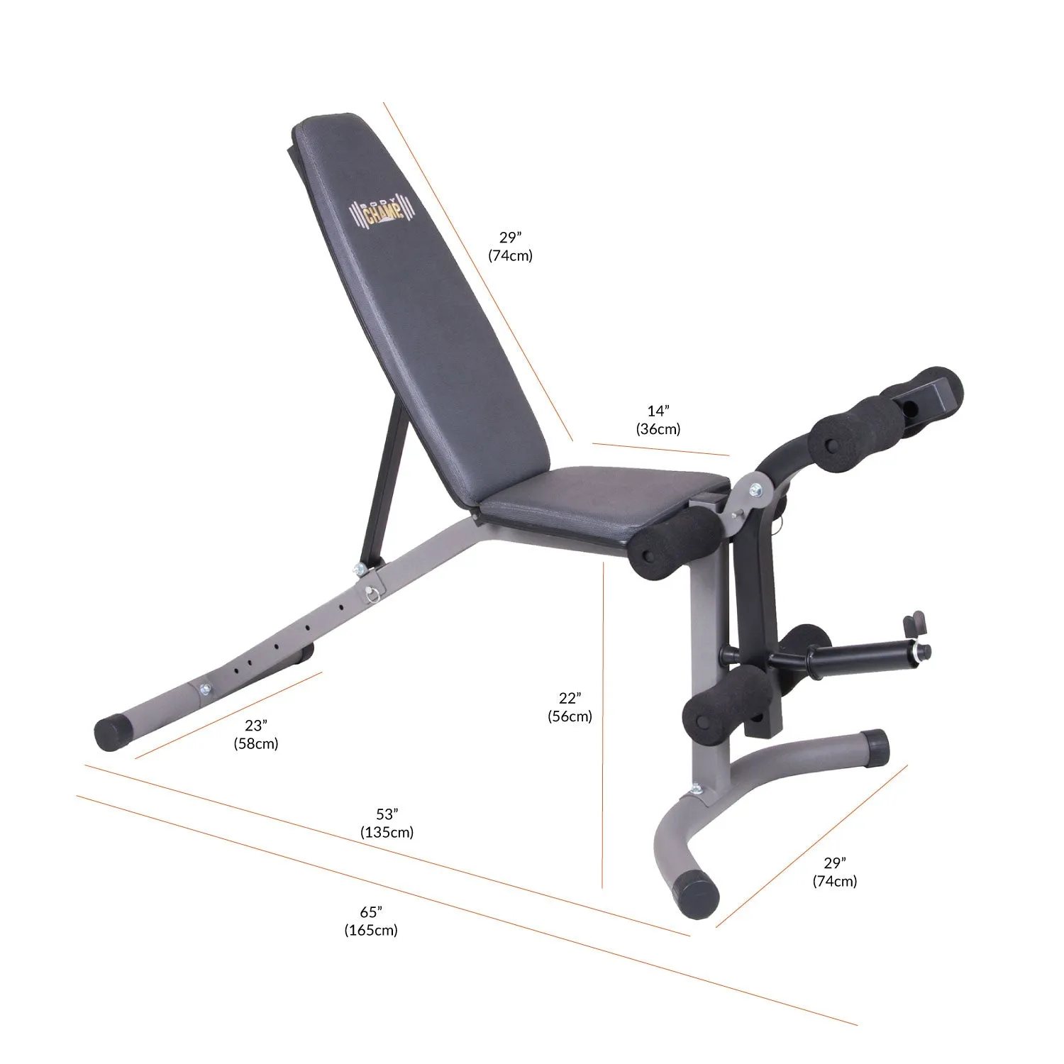 Body Champ Olympic Weight Bench