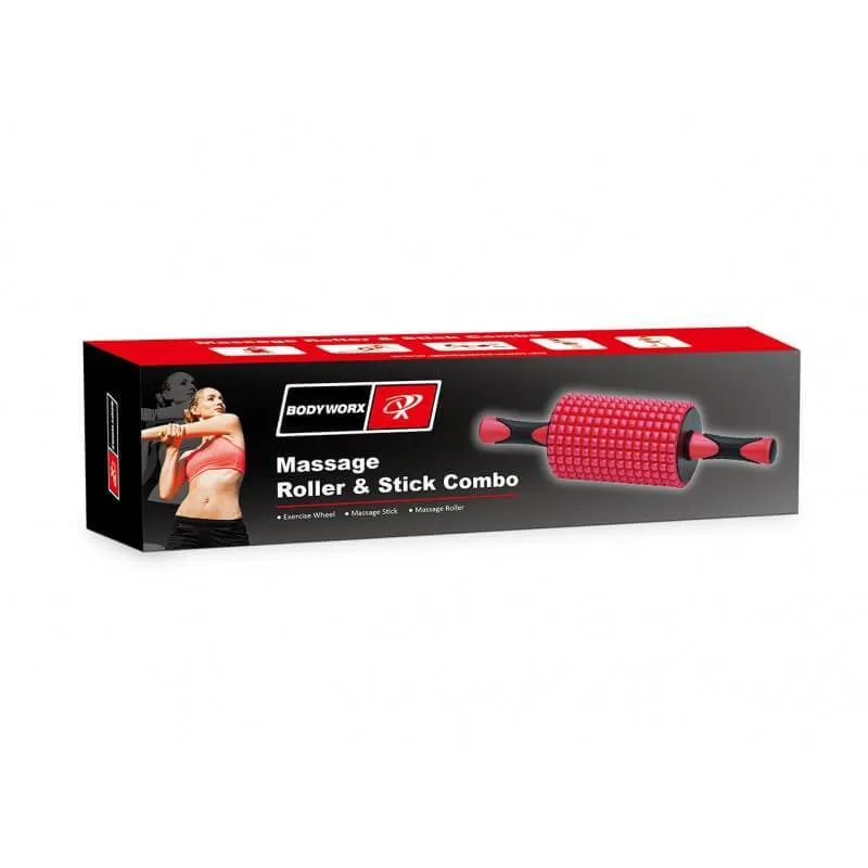BODYWORX MASSAGE ROLLER & STICK COMBO