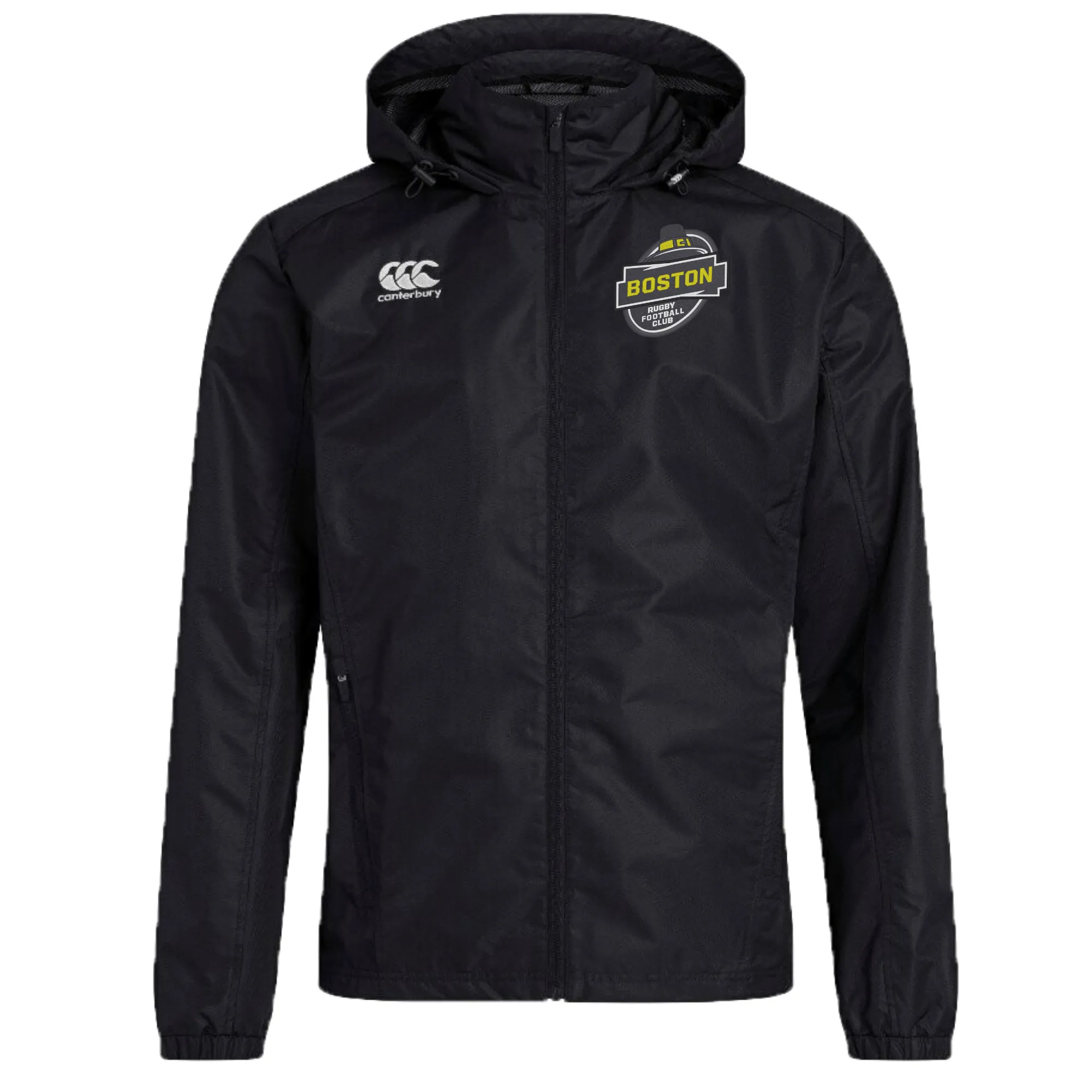 Boston RFC Club Vaposhield Full Zip Rain Jacket by Canterbury