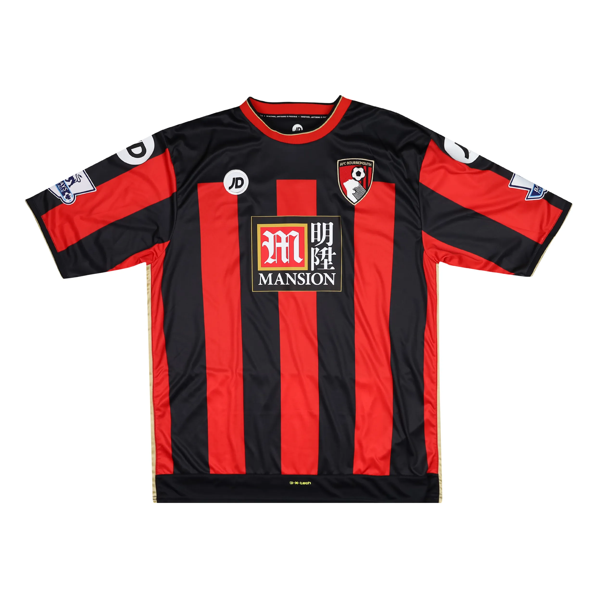BOURNEMOUTH 2015-16 HOME SHIRT - WILSON 13 - XL