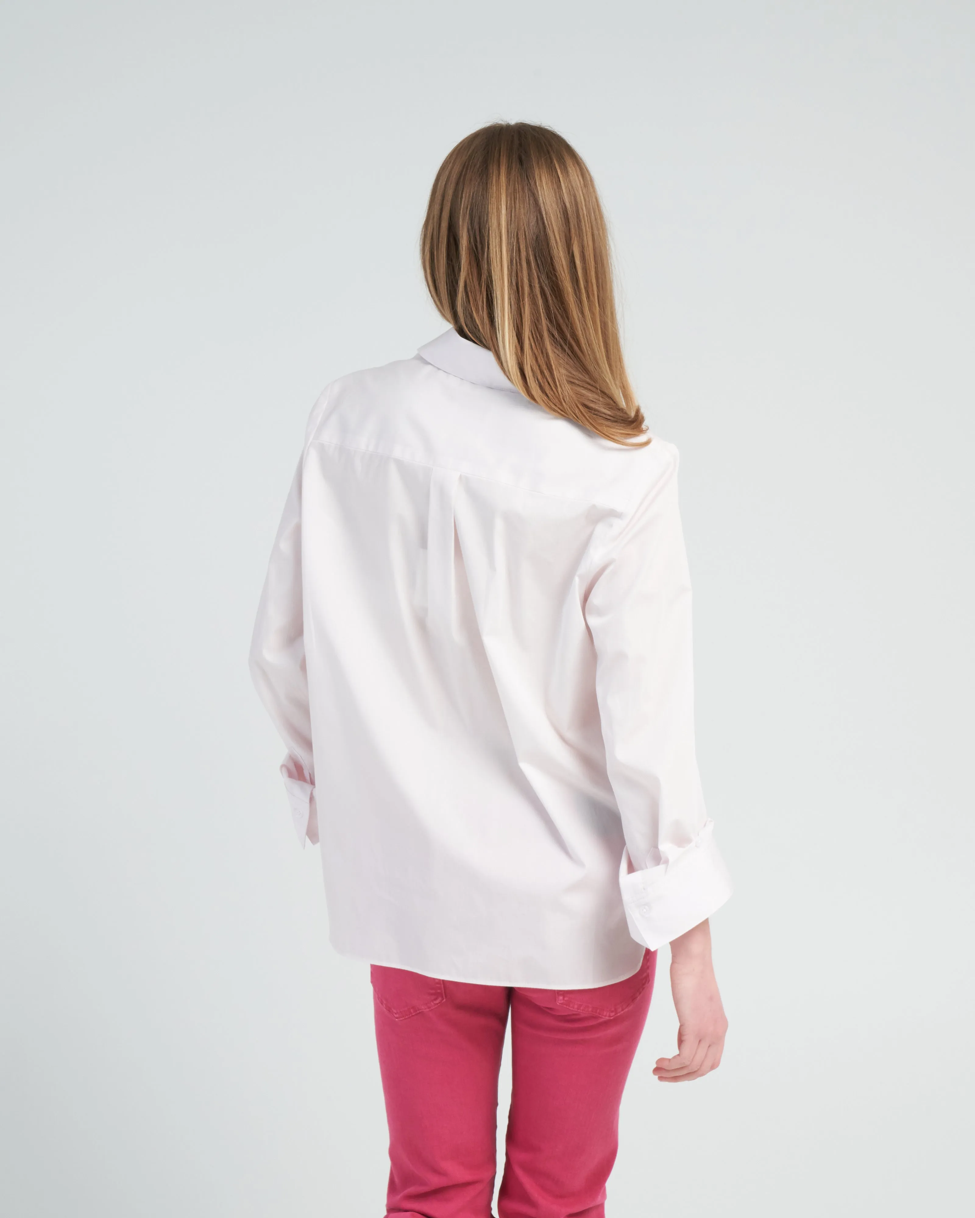 boyfriend shirt - baby pink