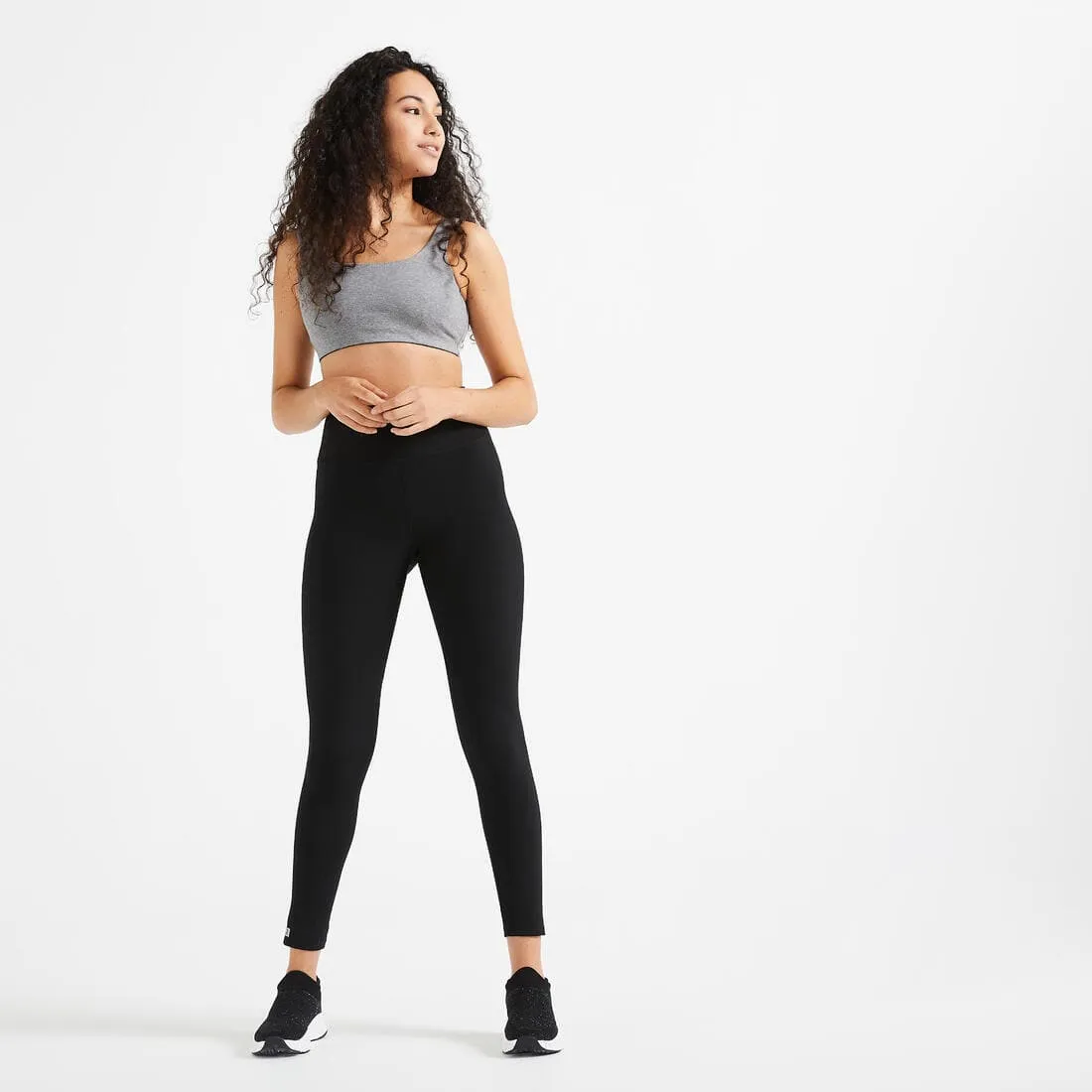 Brassière fitness maintien léger 120 grise