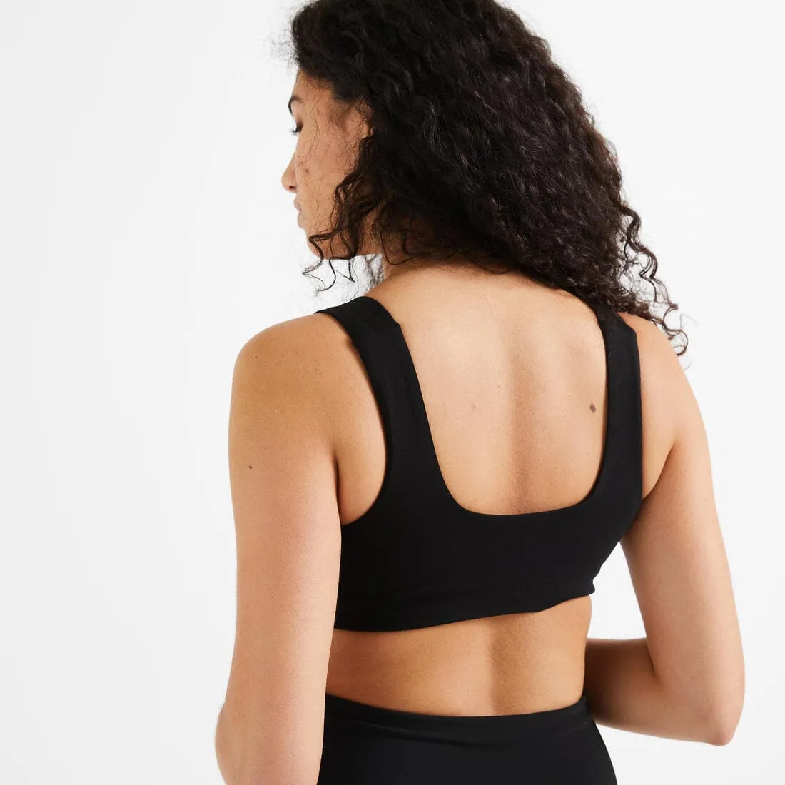 Brassière fitness maintien léger 120 grise