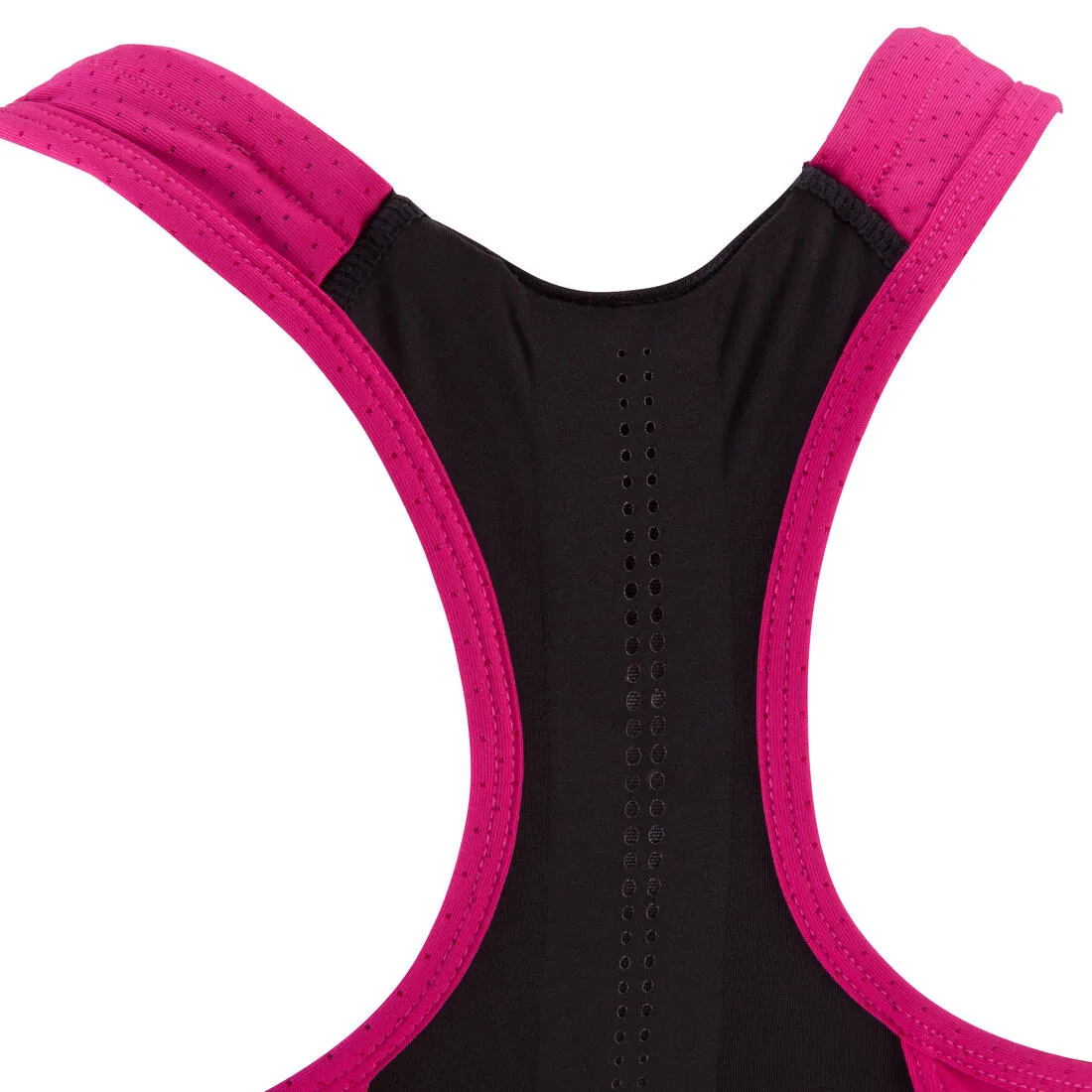 Breathe Booster Women's Fitness Tank Top - Pink Black