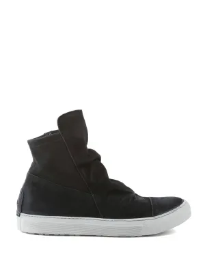 BRET Black Leather Sneaker Boots