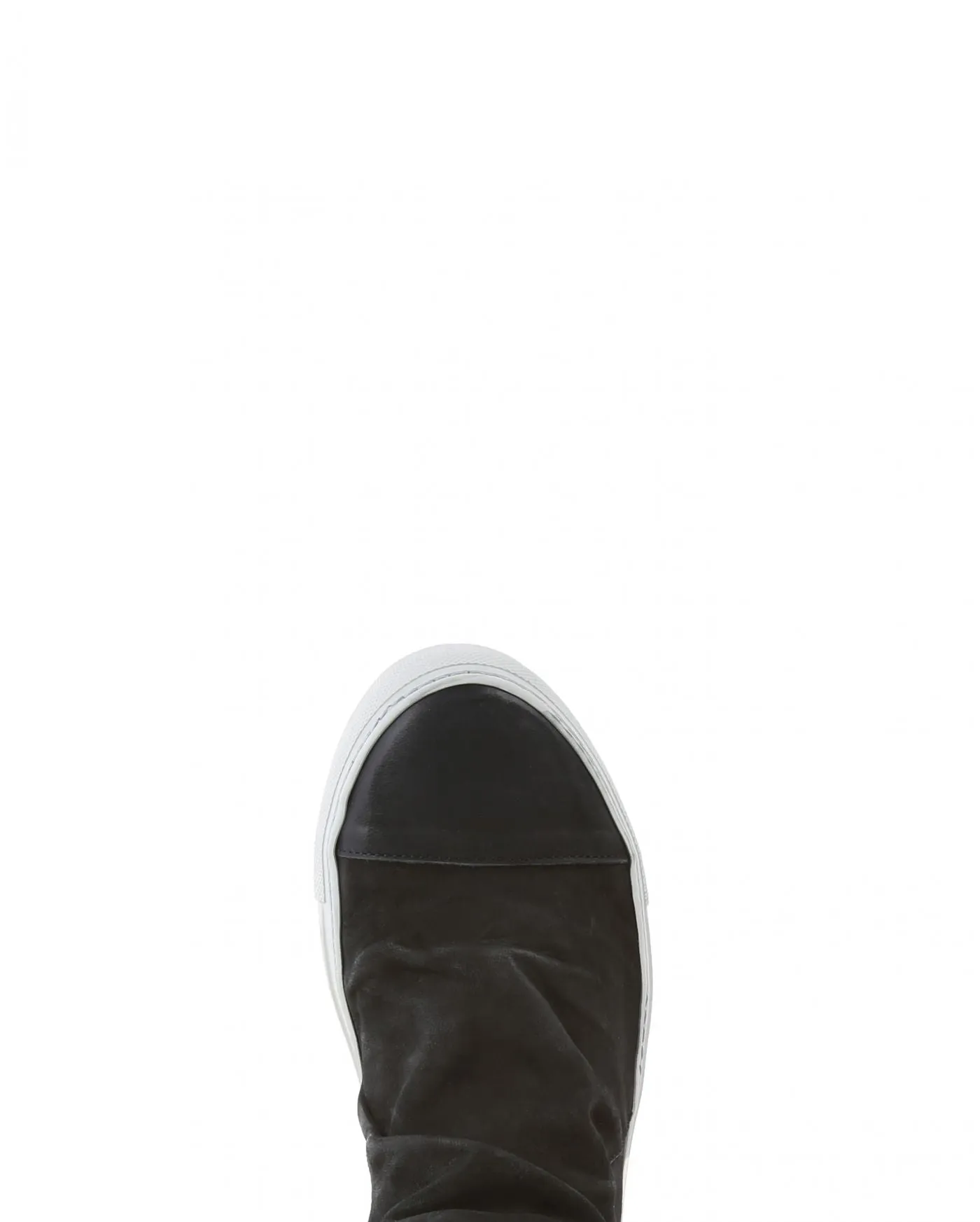 BRET Black Leather Sneaker Boots