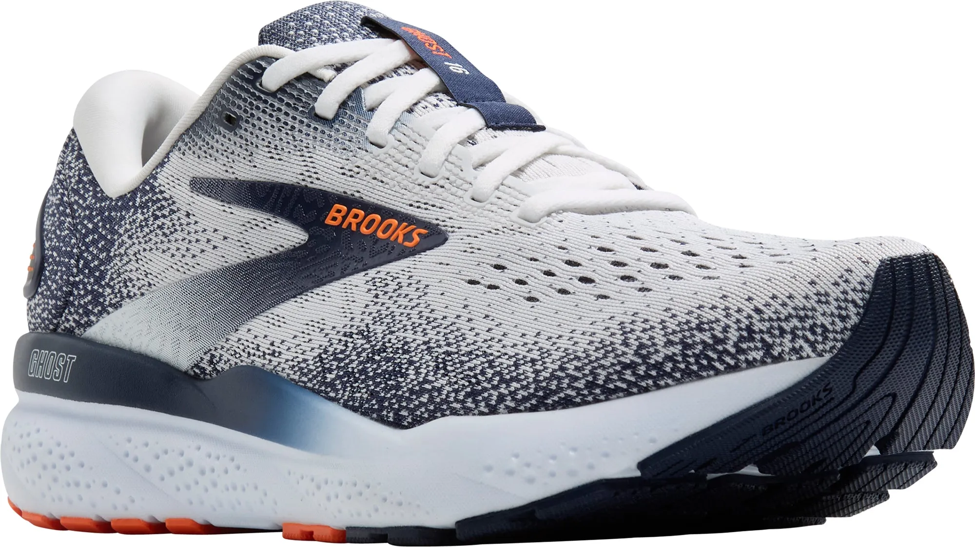Brooks Ghost 16 Mens Running Shoes - White