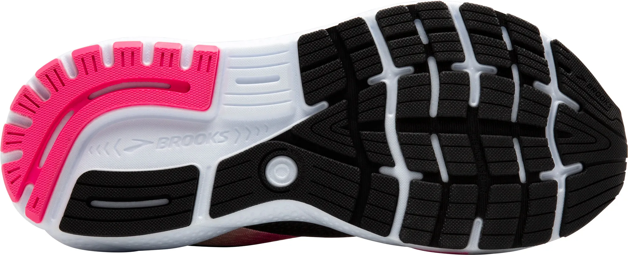 Brooks Ghost 16 WIDE FIT Womens Running Shoes - Black