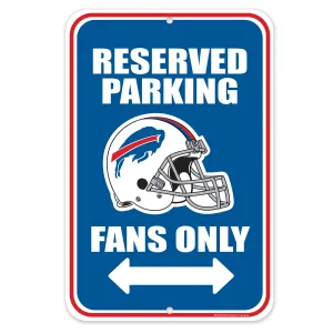 Buffalo Bills Parking Sign - 10" x 15"