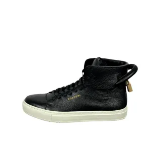 Buscemi Men's 125MM Black/White Leather Sneakers SAMPLE