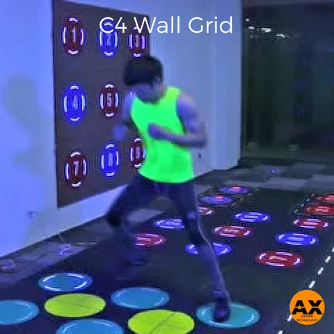 C4 Fitness Tile - Combo Floor Wall Grid