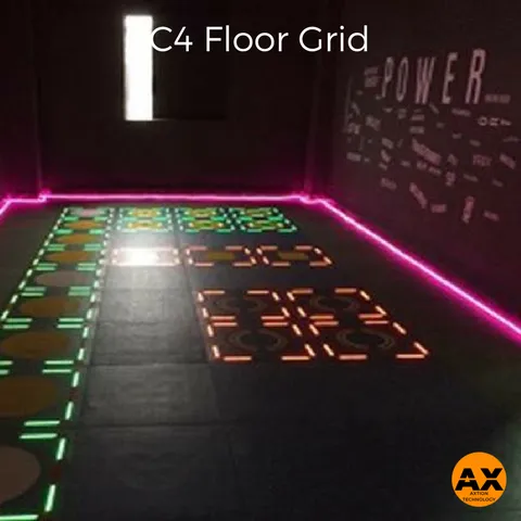 C4 Fitness Tile - Sprint Grid