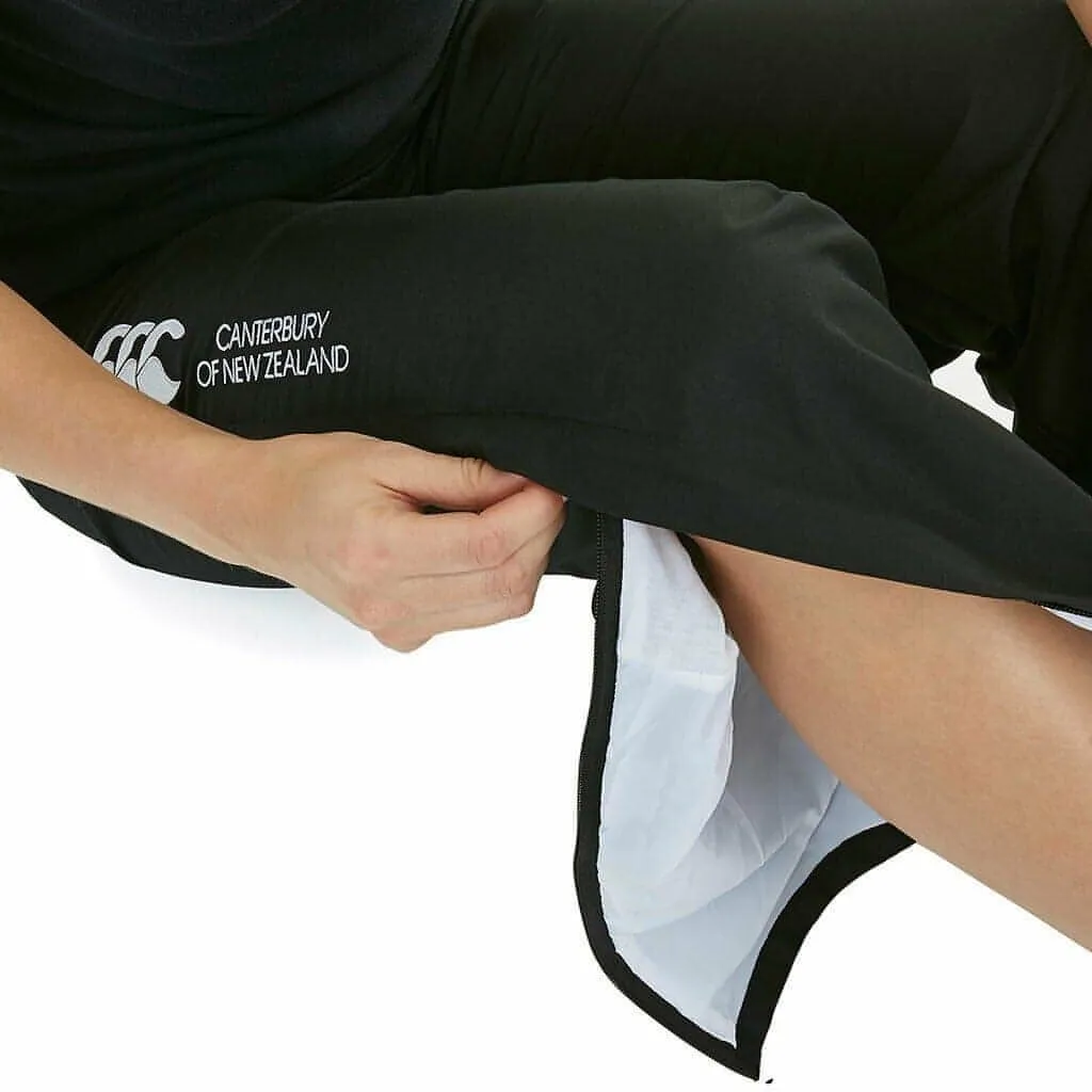 Canterbury Open Hem Womens Stadium Pants - Black