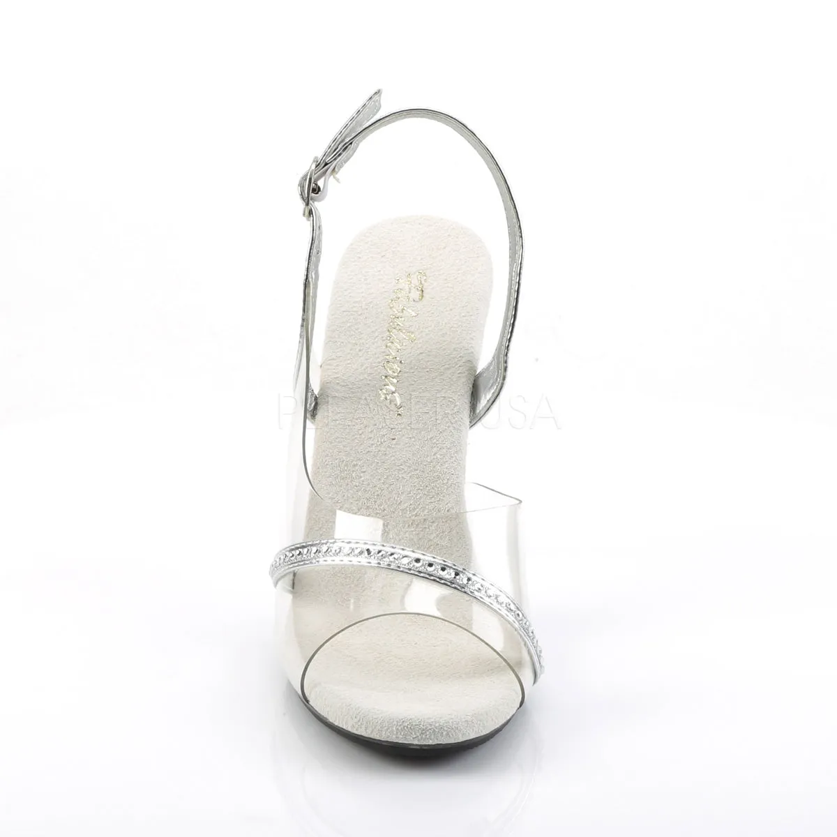 CARESS-456  Clear-Silver Metallic Pu/Clear