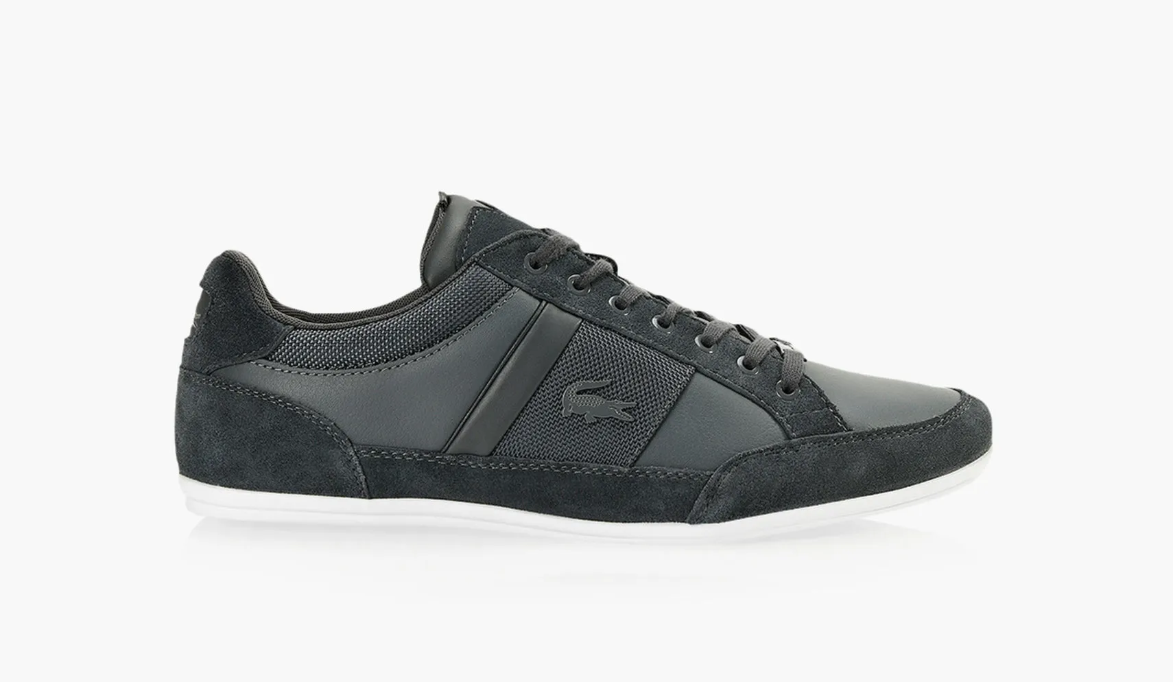 Chaymon 222 2 Dark Grey/White Leather