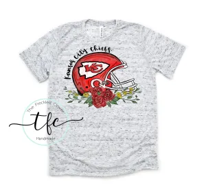 {Chiefs Floral Helmet
