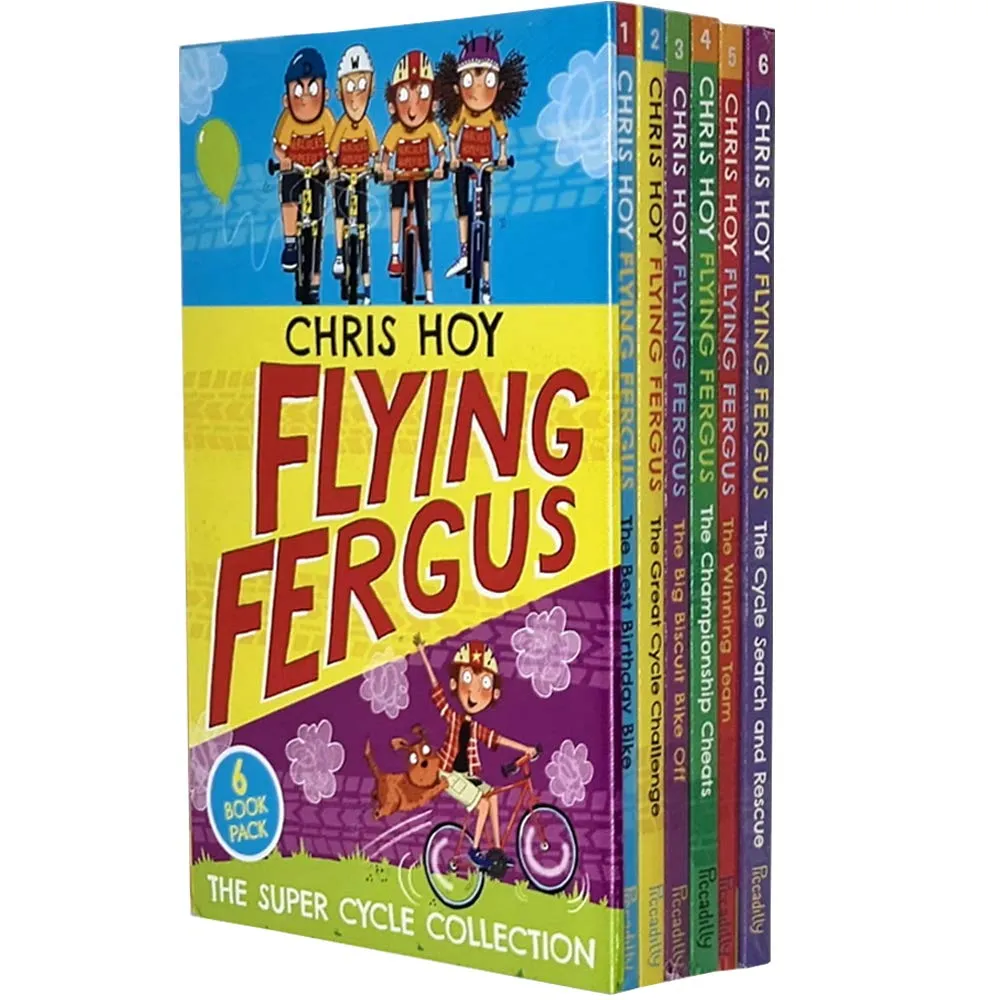 Chris Hoy Flying Fergus The Super Cycle 6 Books Collection Set - Cycle Search