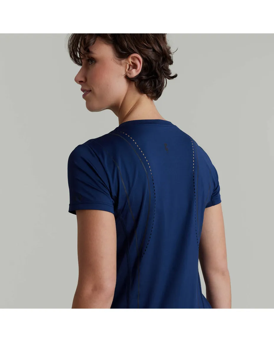 Clique Zone Short Sleeve Tee - French Navy