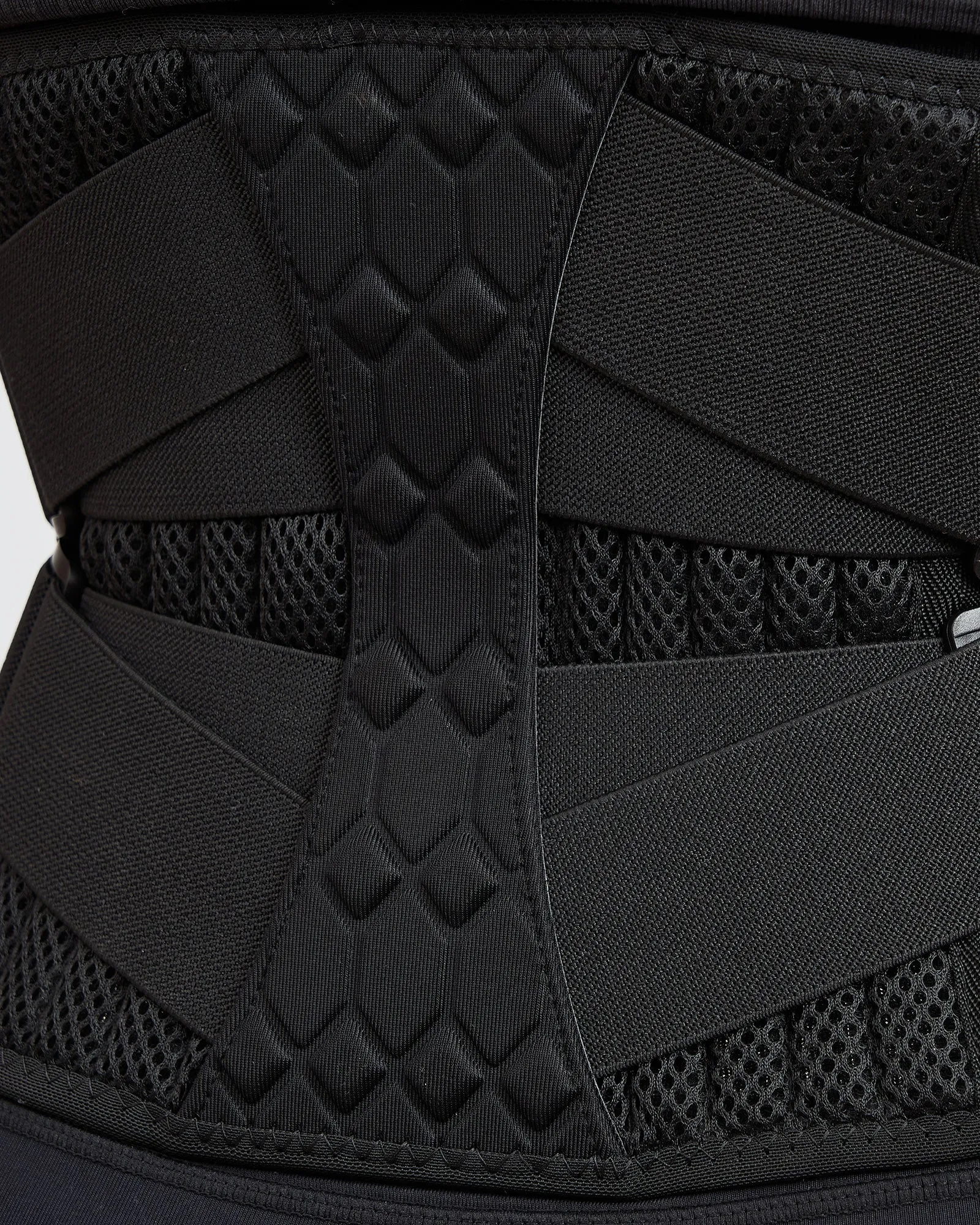 Core Trainer Lower Back Support Band Black