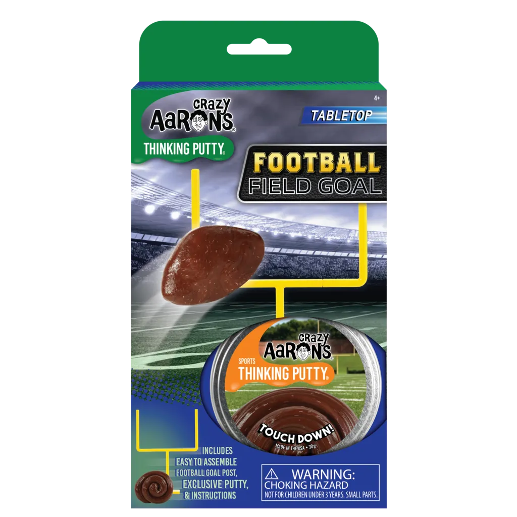 Crazy Aarons Football Field Goal Putty Tin