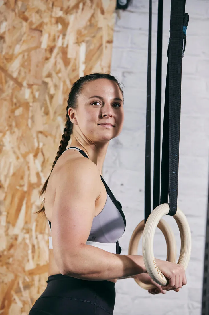 Cross Training Fitness Rings - Wood