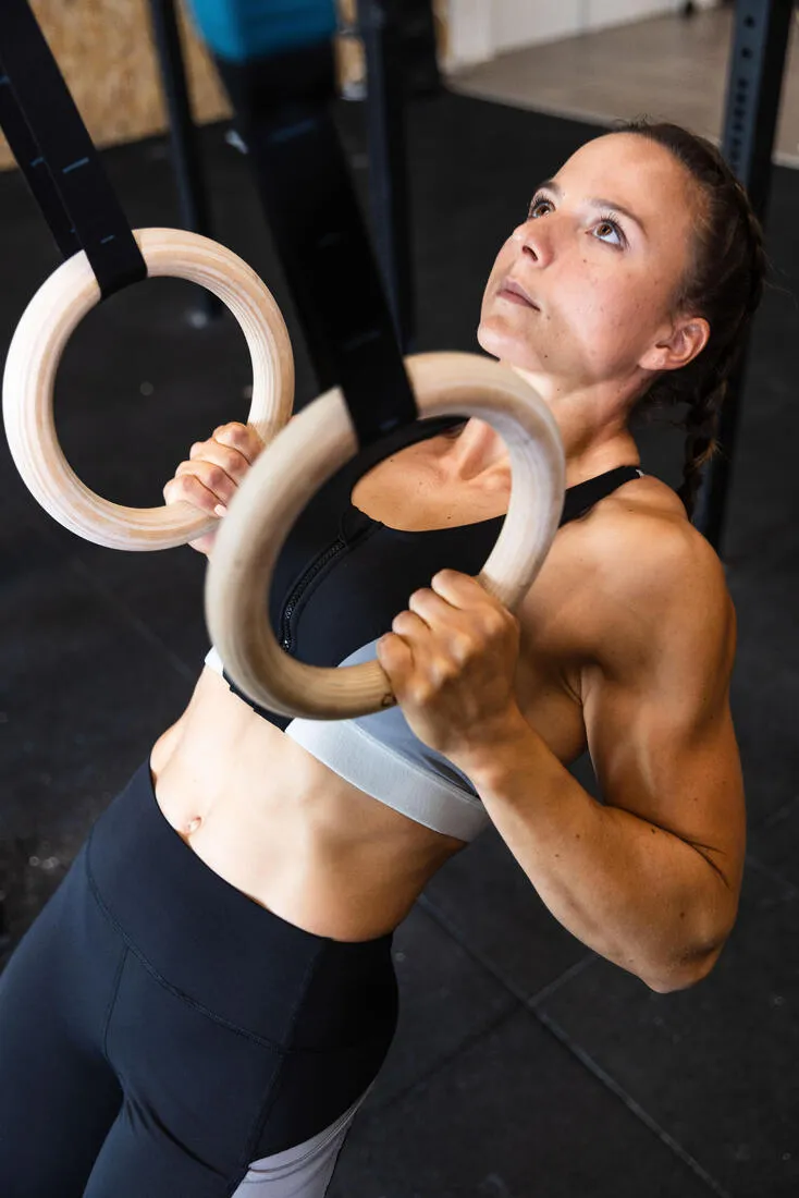 Cross Training Fitness Rings - Wood
