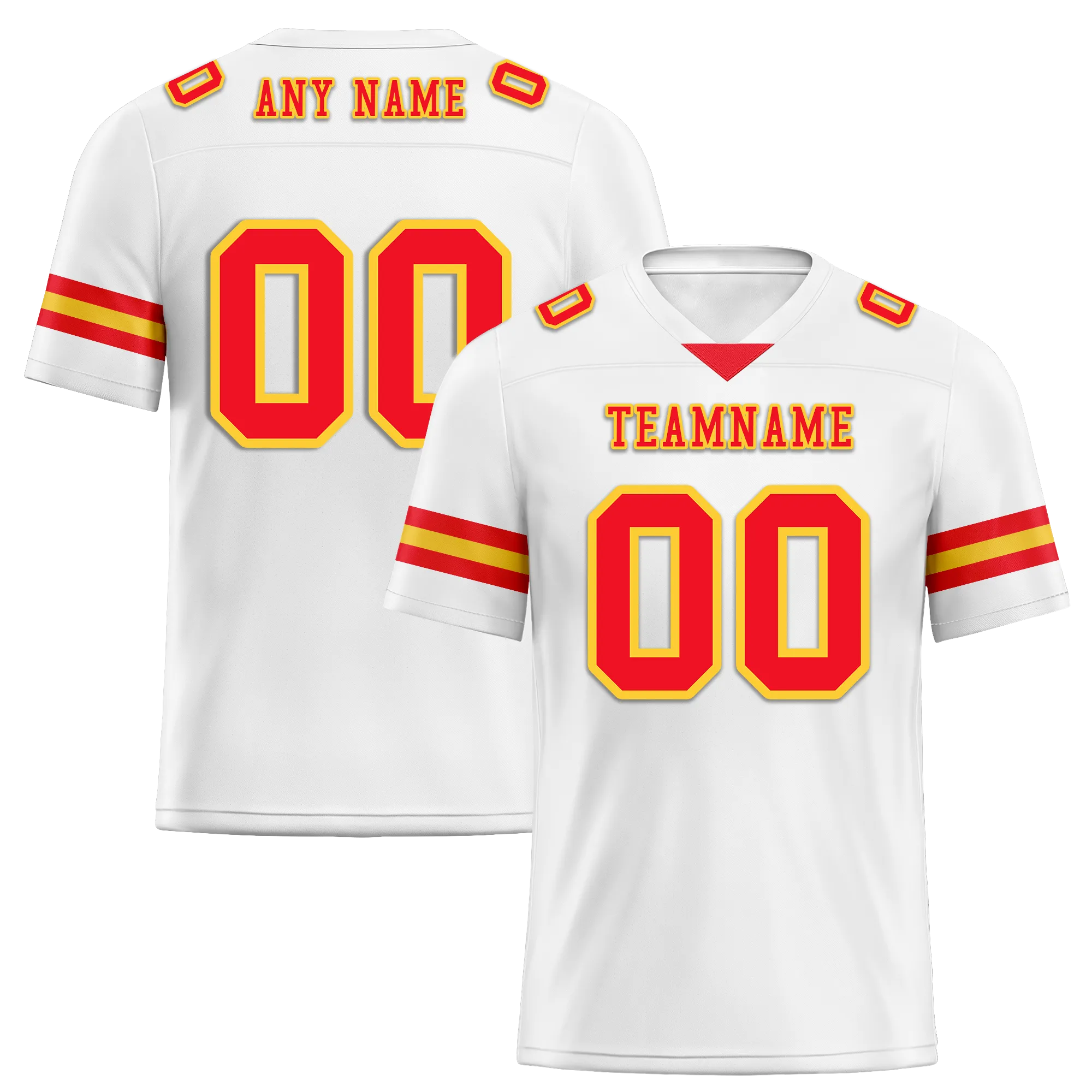 Custom White Classic Style Personalized Authentic Football Jersey FBJ02-bd0a70bd