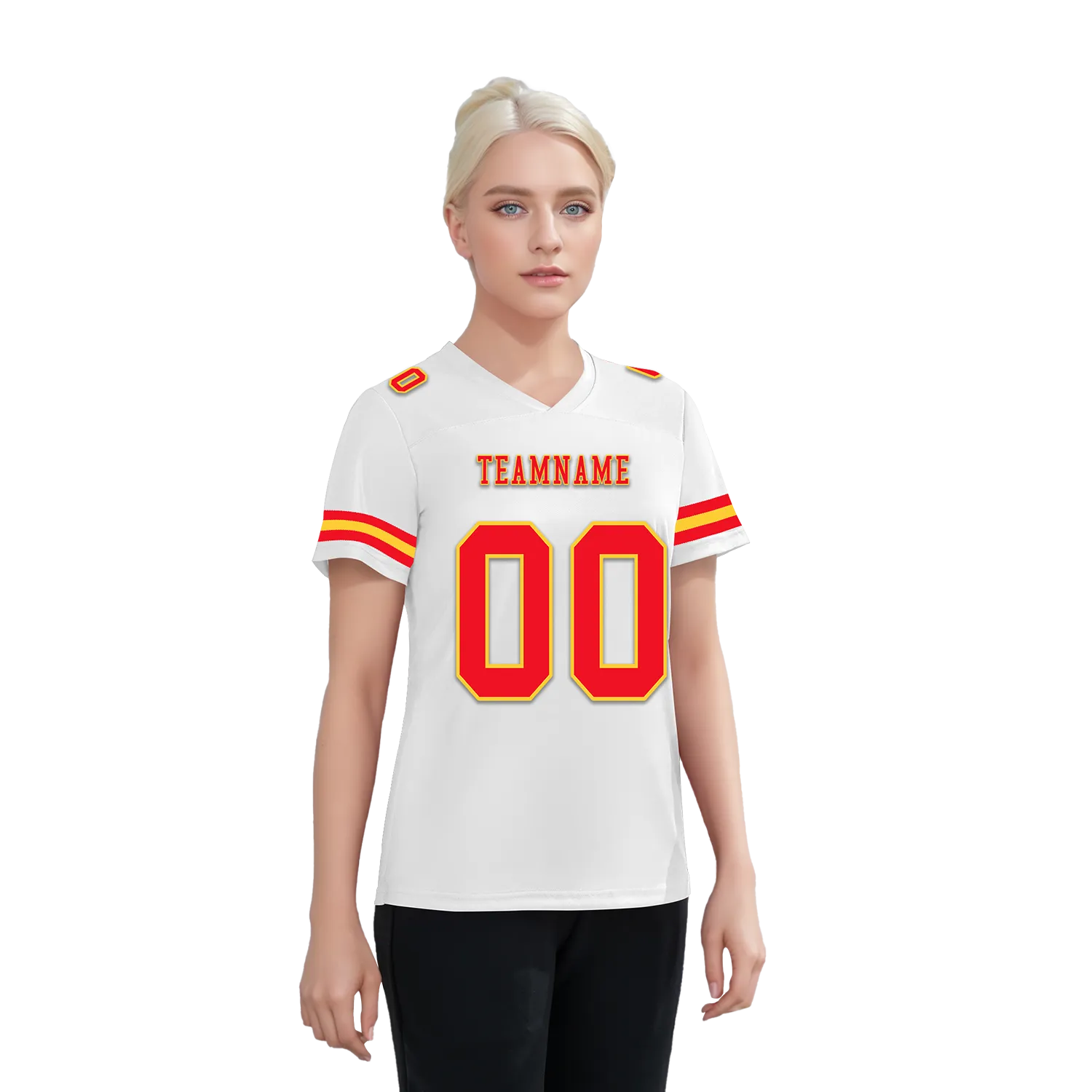 Custom White Classic Style Personalized Authentic Football Jersey FBJ02-bd0a70bd