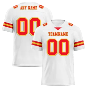 Custom White Classic Style Personalized Authentic Football Jersey FBJ02-bd0a70bd