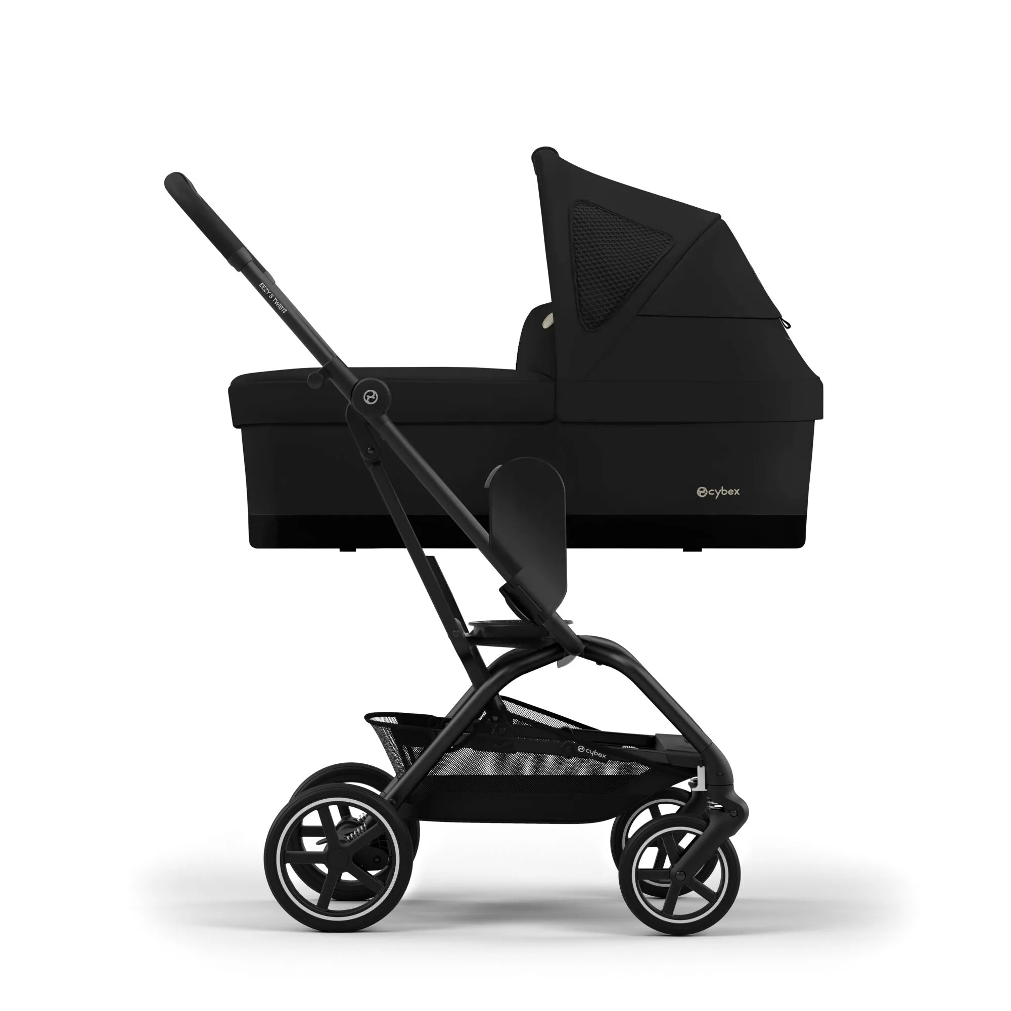 Cybex AVI Spin Moon Black Bundle with Cloud G Car Seat & Base