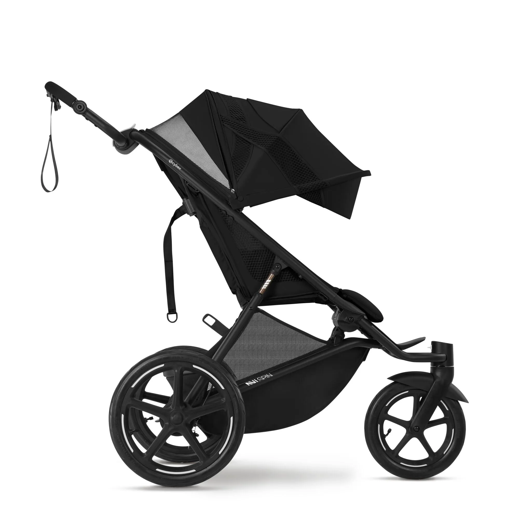 Cybex AVI Spin Moon Black Bundle with Cloud G Car Seat & Base