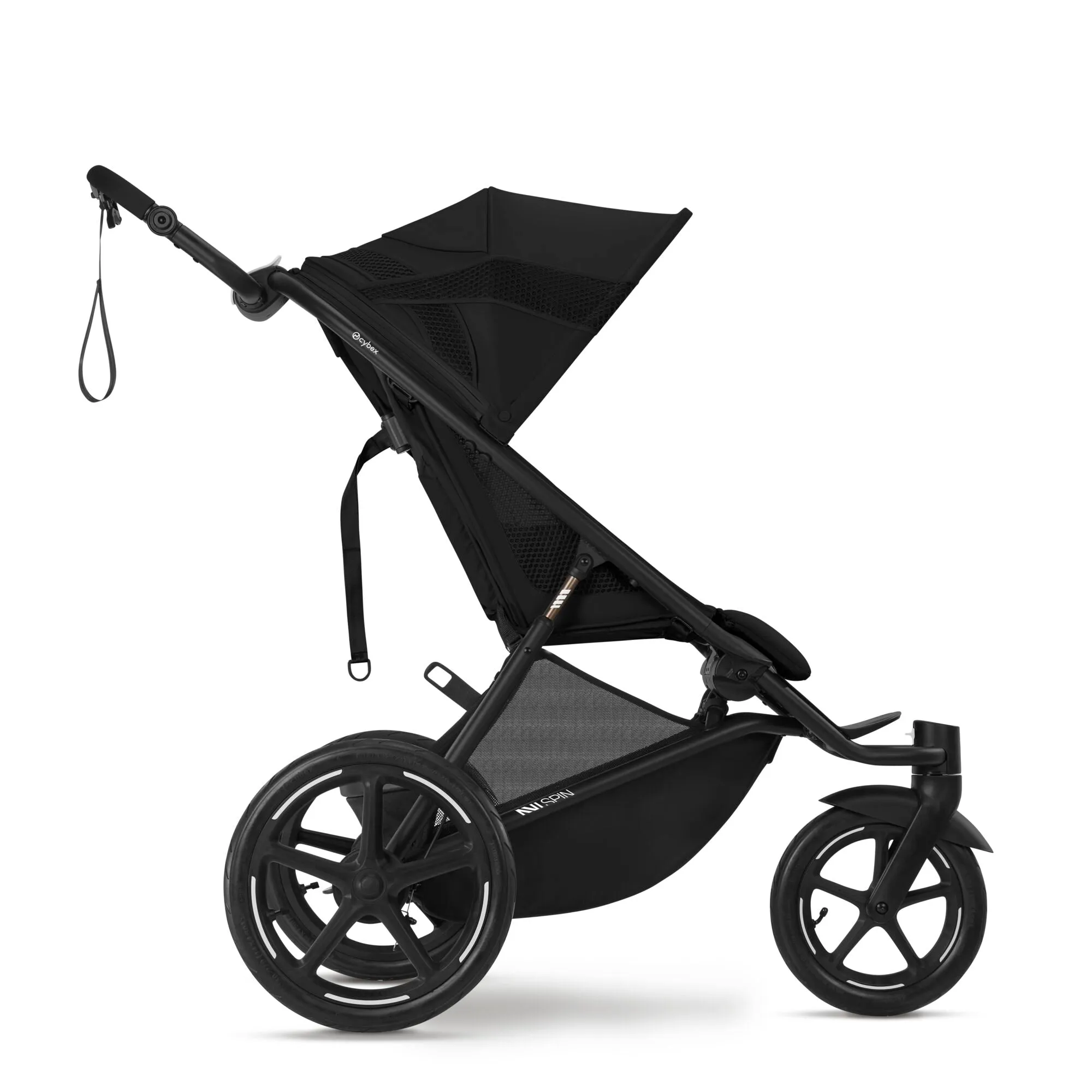 Cybex AVI Spin Moon Black Bundle with Cloud G Car Seat & Base