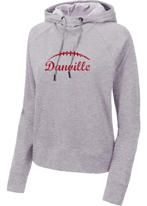 Danville Football Ladies Lightweight French Terry Pullover Hoodie