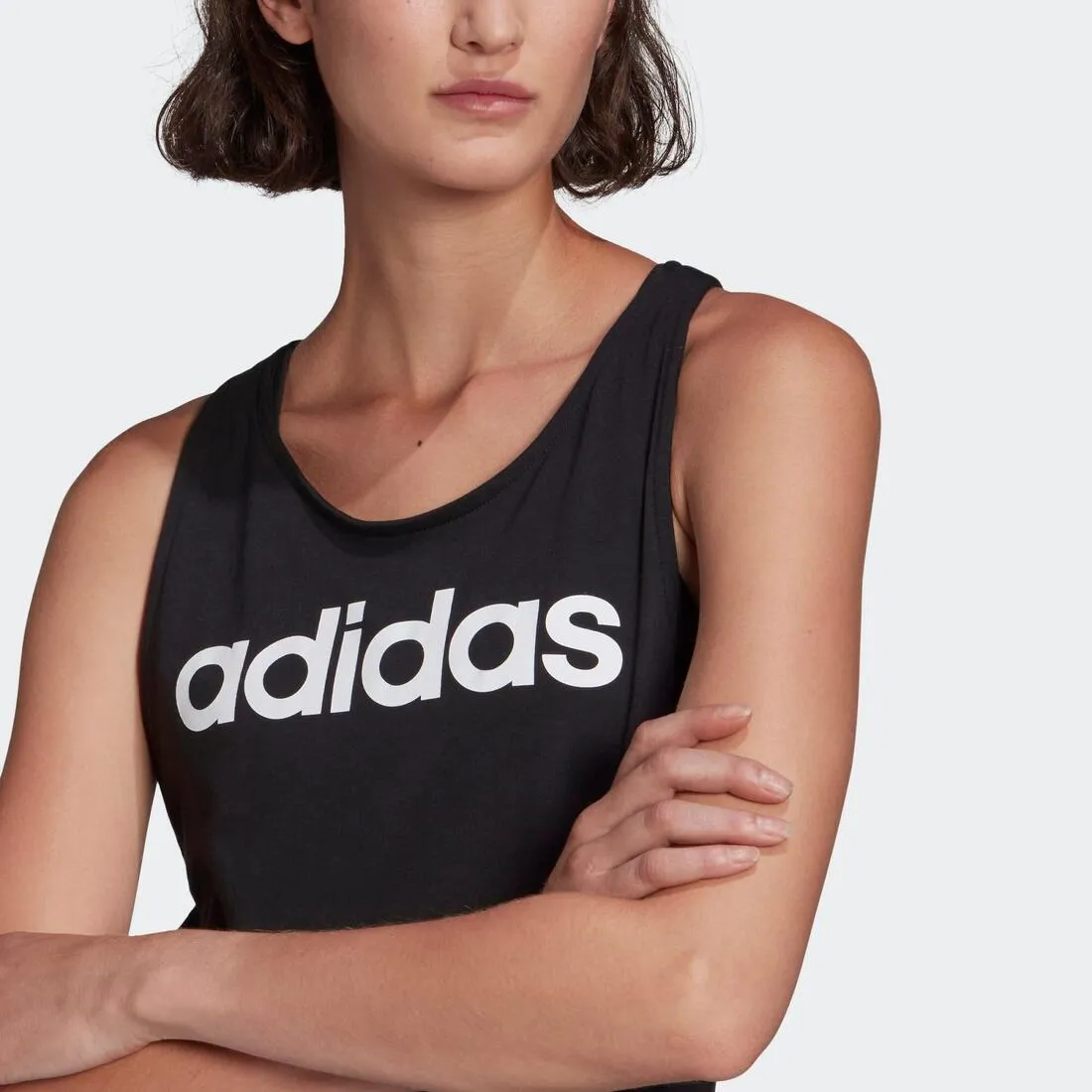 DEBARDEUR DE FITNESS SOFT TRAINING ADIDAS FEMME NOIR