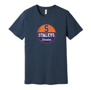 Decatur Staleys Distressed Logo Shirt - Defunct Football Team - Celebrate Chicago Heritage and History - Hyper Than Hype