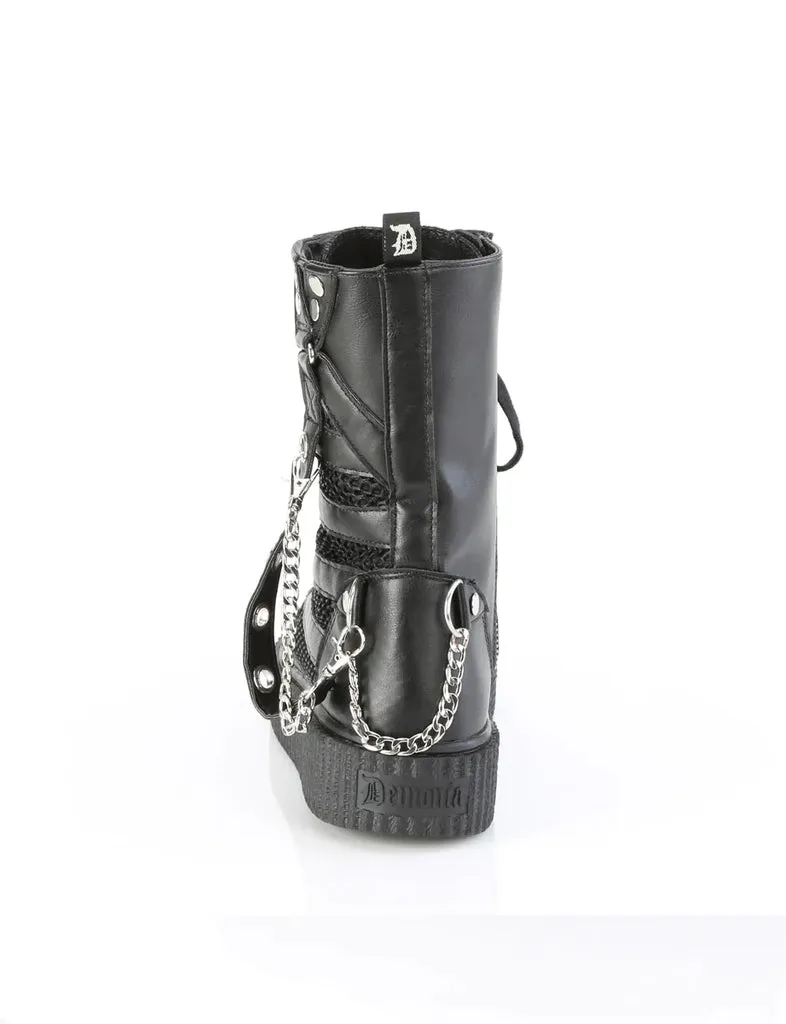 DEMONIA SNEEKER-325 - BLACK ✰ PRE ORDER ✰