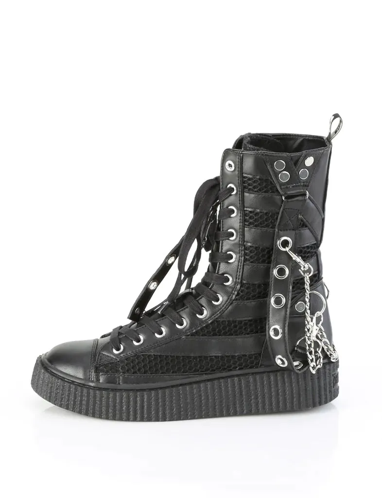DEMONIA SNEEKER-325 - BLACK ✰ PRE ORDER ✰