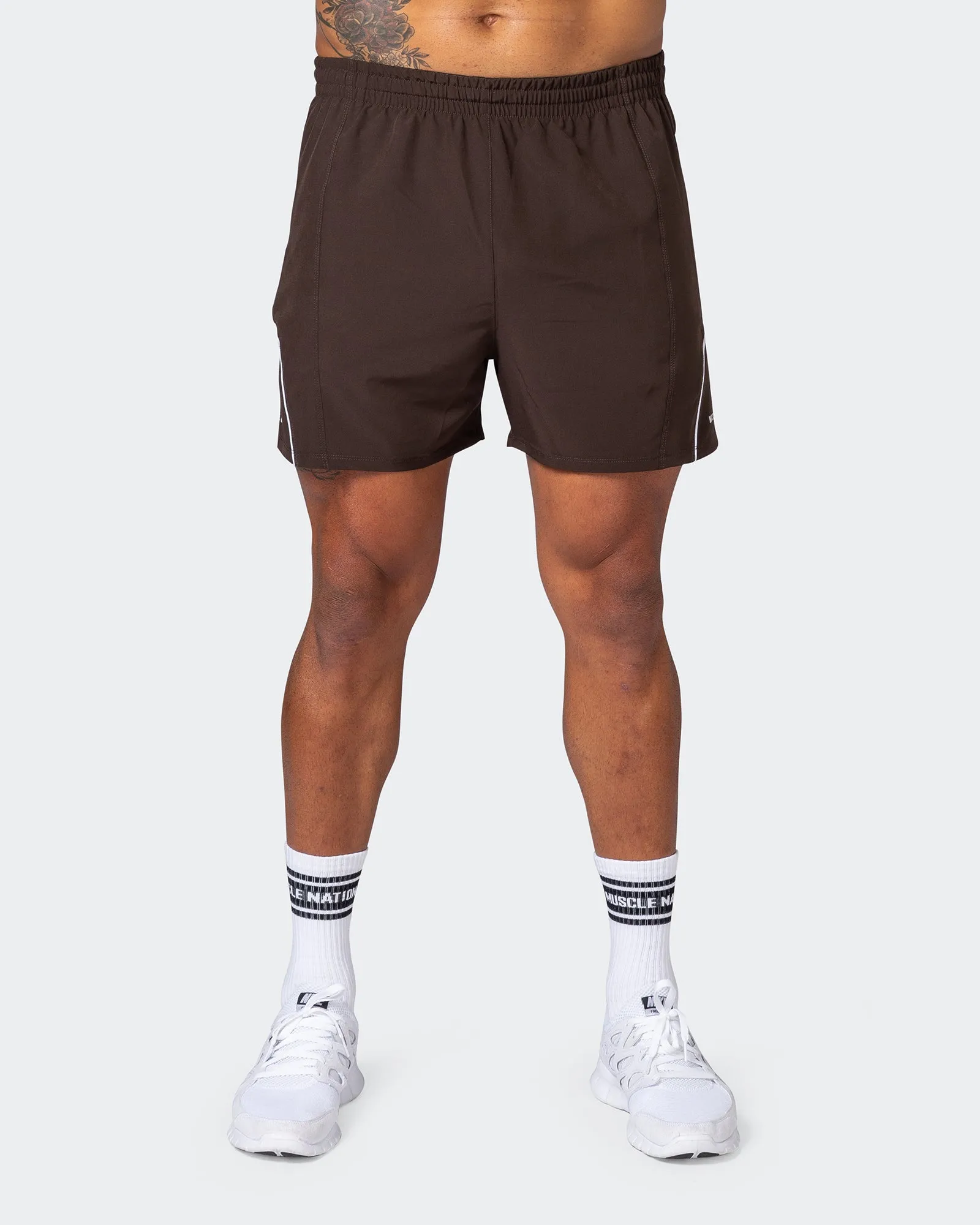 Deuce Training Shorts - Cocoa