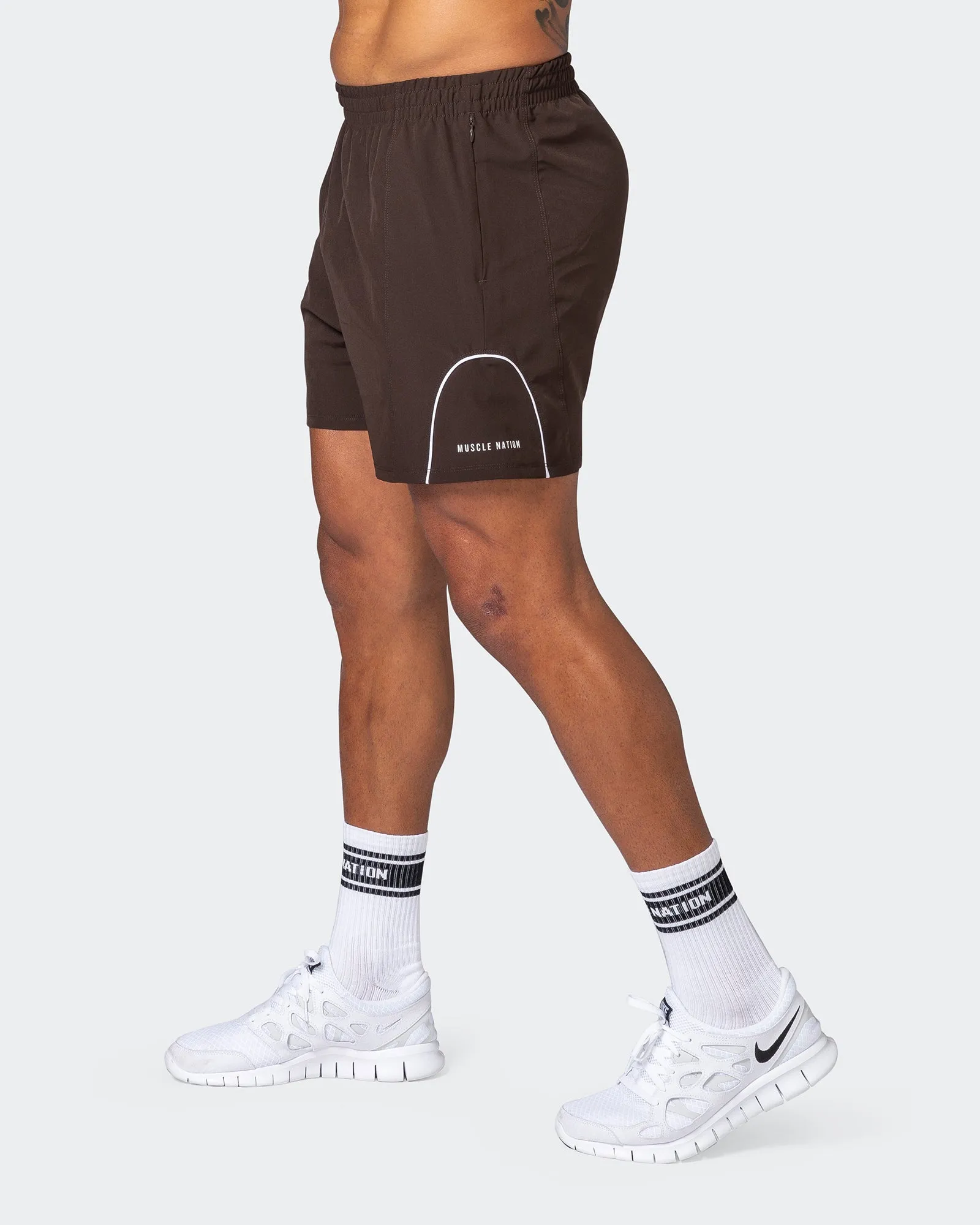 Deuce Training Shorts - Cocoa