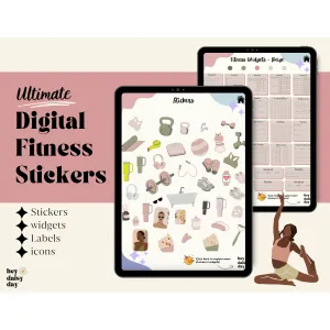 Digital Fitness Stickers