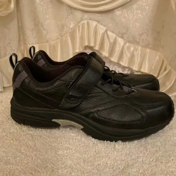DR.COMFORT CHAMPION MENS LEATHER SNEAKERS