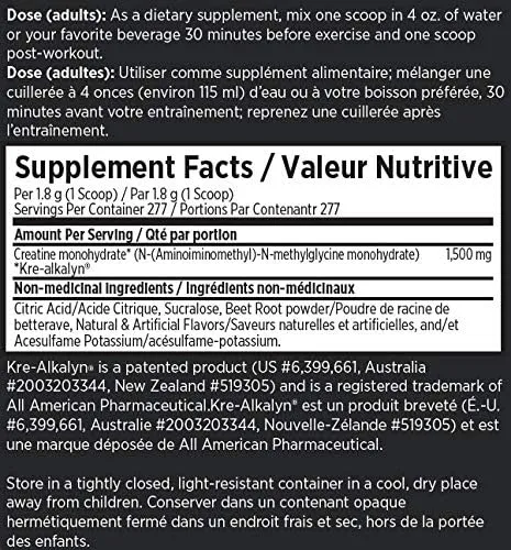 EFX Sports Kre-Alkalyn EFX Creatine Cherry Bomb 500g