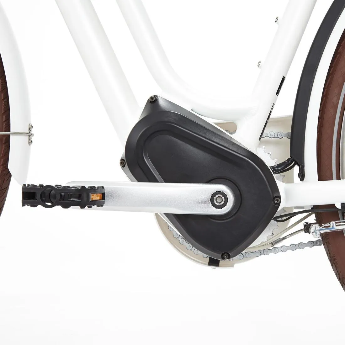 ELECTRIC CITY BIKE ELOPS 920E LOW FRAME - White