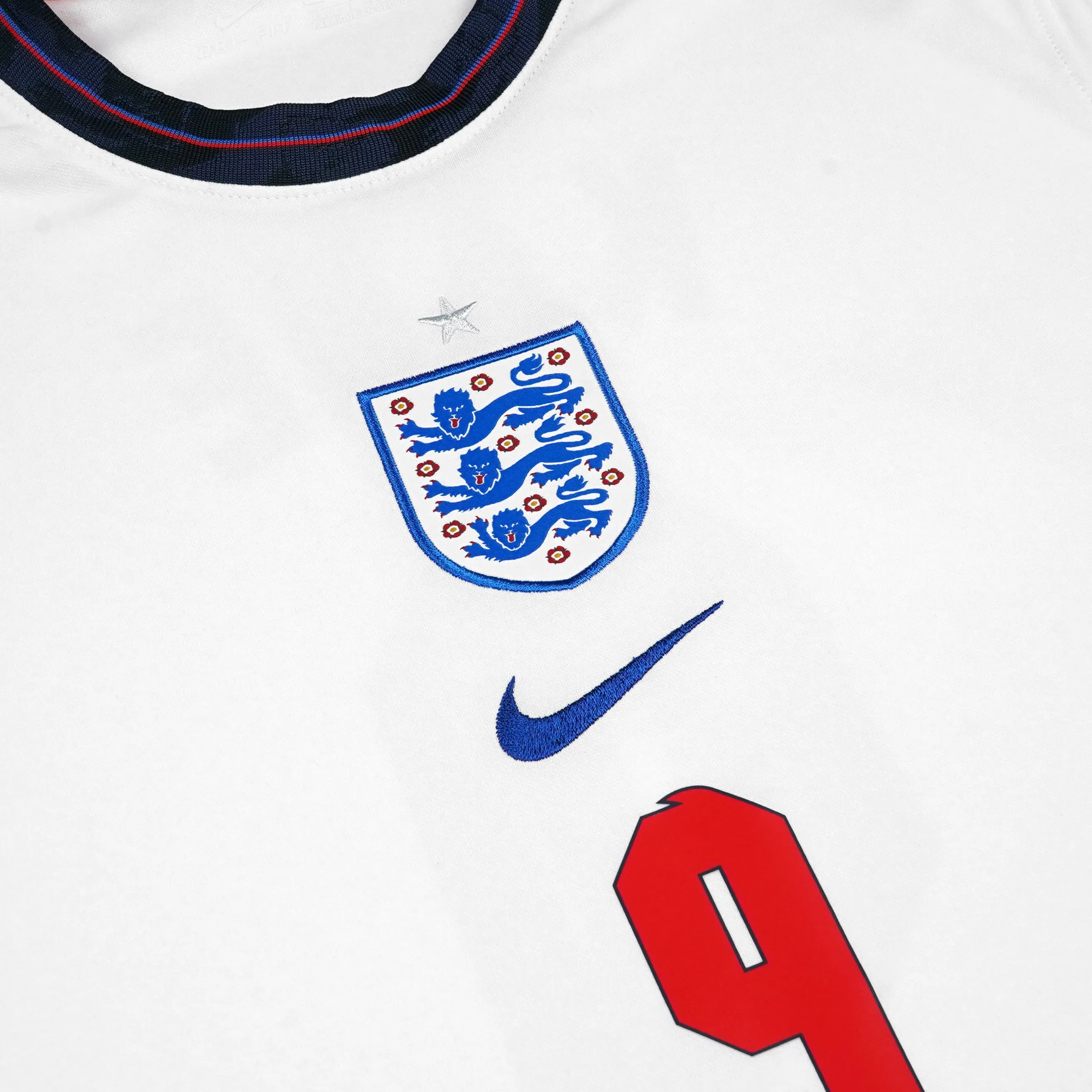 ENGLAND 2020-22 HOME SHIRT - KANE 9 - 8/10