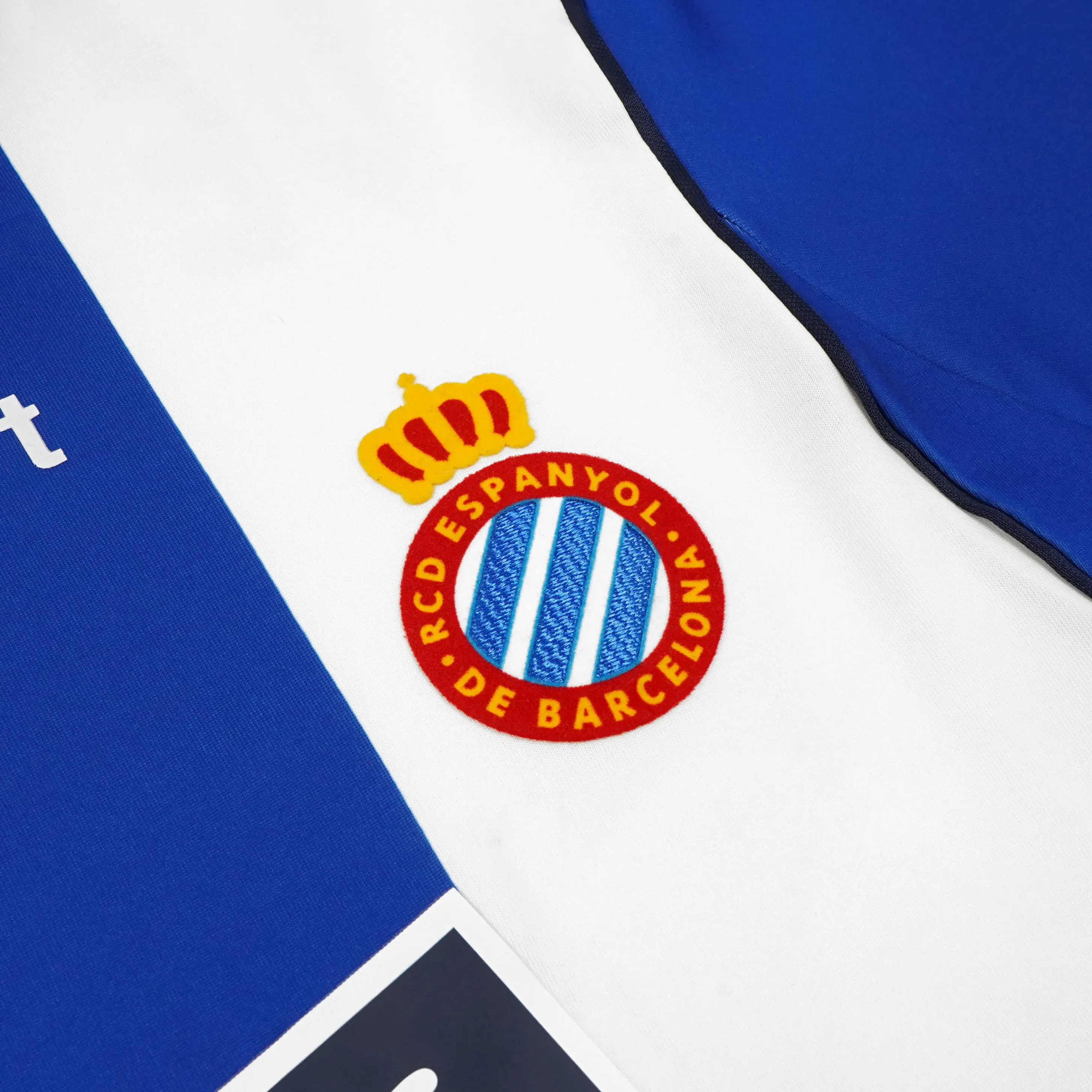 ESPANYOL 2006-07 HOME SHIRT - DE LA PENA 9 - XL